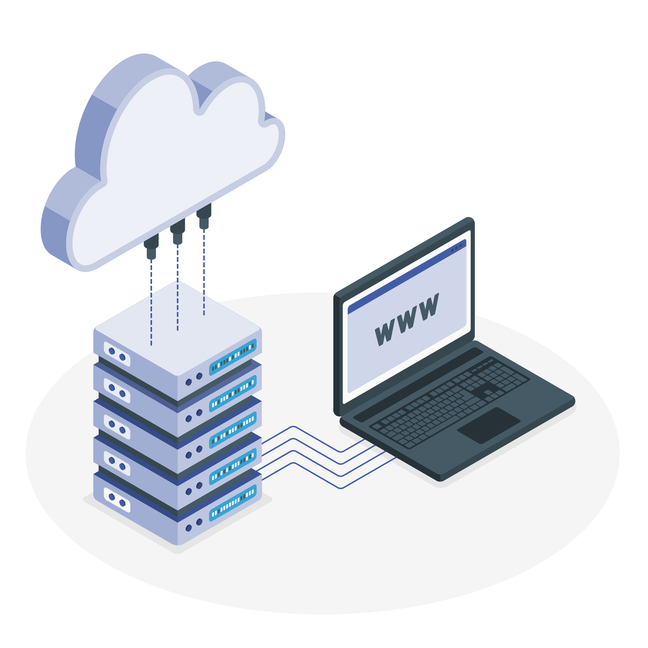 Servicio de hosting web seguro y configuración de correos corporativos para negocios