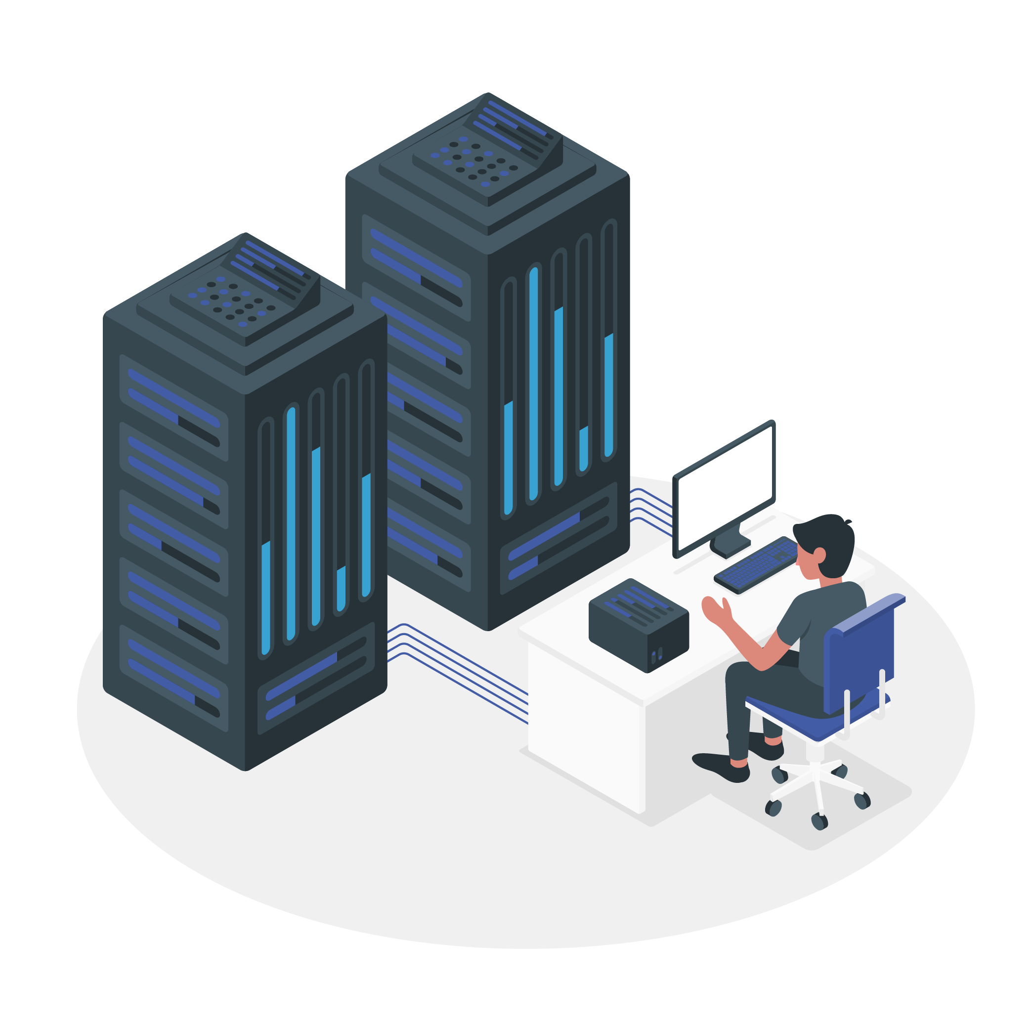 Instalación de cableado estructurado, configuración de redes WiFi y servidores para pymes